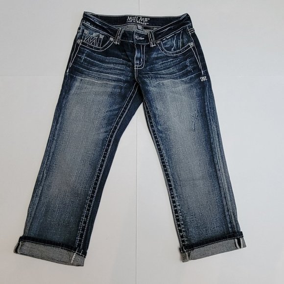 Miss Me “ The M Series” Capri Jeans - Picture 2 of 16